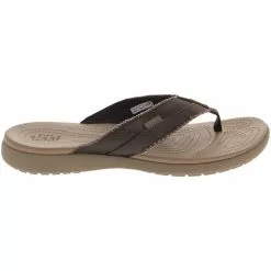 Crocs Shoes Crocs Santa Cruz Canvas Flip Flip Flops - Mens