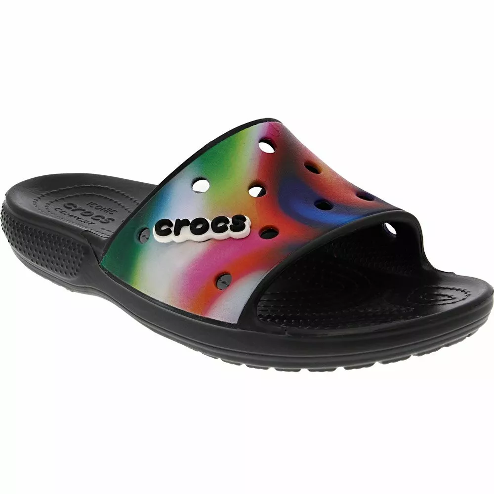 Crocs Shoes Crocs Classic Slide Tie-Dye Unisex Sandals 2 Crocs Shoes Crocs Classic Slide Tie-Dye Unisex Sandals - Image 2