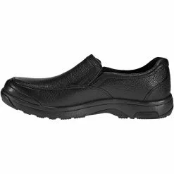Dunham Shoes Dunham Battery Park Slip On Casual Shoes - Mens -WOMENS ATHLETIC SHOES Shop DU 8003BK BLK3