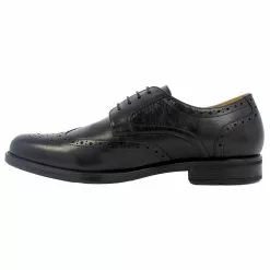 Florsheim Shoes Florsheim Midtown Wing Tip Oxford Dress Shoes - Mens -WOMENS ATHLETIC SHOES Shop FS 12139 BLK3