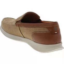 Florsheim Shoes Florsheim Montigo Canvas Moc Toe Loafer Mens Casual Shoes -WOMENS ATHLETIC SHOES Shop FS 13380020 TAN3