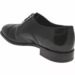 Florsheim Shoes Florsheim Lexington Cap Toe Oxford Dress Shoes - Mens -WOMENS ATHLETIC SHOES Shop FS 17067 BLK3