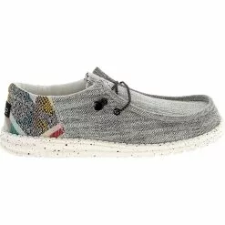 Hey Dude Wally Funk Lace Up Casual Shoes - Mens