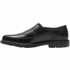 Rockport Shoes Rockport Bike Toe Slip On Loafer Dress Shoes - Mens -WOMENS ATHLETIC SHOES Shop RP A13019 BLK3