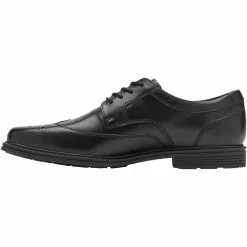 Rockport Shoes Rockport Taylor Wingtip Oxford Dress Shoes - Mens -WOMENS ATHLETIC SHOES Shop RP CI3512 BLK3