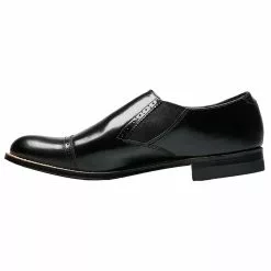 Stacy Adams Shoes Stacy Adams Madison Loafer Dress Shoes - Mens -WOMENS ATHLETIC SHOES Shop SA 00017 BLK3