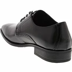 Stacy Adams Shoes Stacy Adams Ardell Plain Toe Oxford Mens Slip Resistant Dress Shoes -WOMENS ATHLETIC SHOES Shop SA 20162001 BLK3