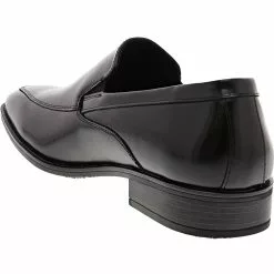 Stacy Adams Shoes Stacy Adams Aldrich Moc Toe Slip On Dress Shoes - Mens -WOMENS ATHLETIC SHOES Shop SA 20193001 BLK3