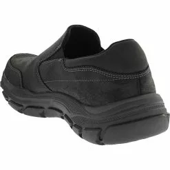 Skechers Shoes Skechers Respected Calum Slip On Casual Shoes - Mens -WOMENS ATHLETIC SHOES Shop SK 204480 BLK3