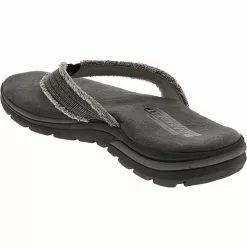 Skechers Shoes Skechers Supreme Flip Flops - Mens -WOMENS ATHLETIC SHOES Shop SK 64152 BLK3